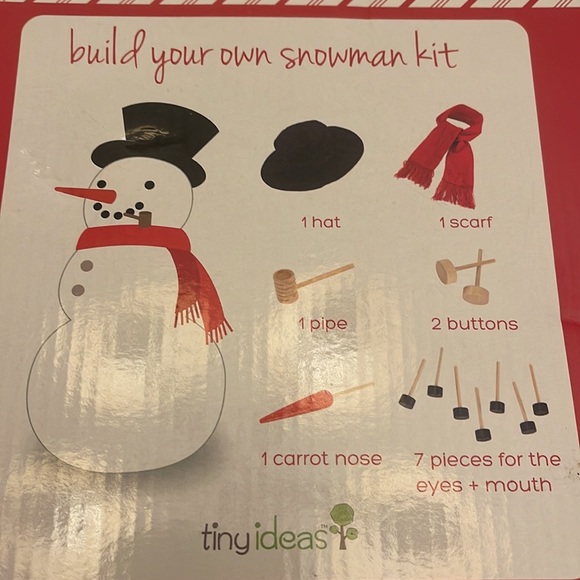 New in Box! Build Your Own Snowman Kit!⛄️ - Picture 3 of 5